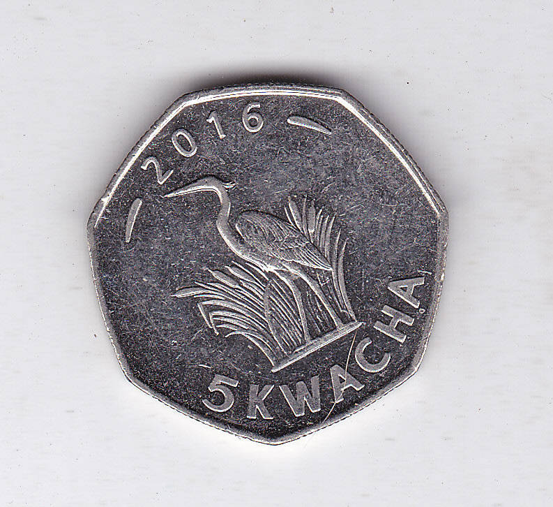MALAWI 5 KWATCHA 2016 EF