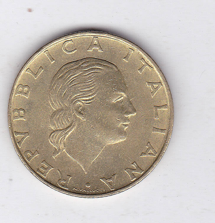 ITALY 200 LIRE 1889-1989 MARITIME