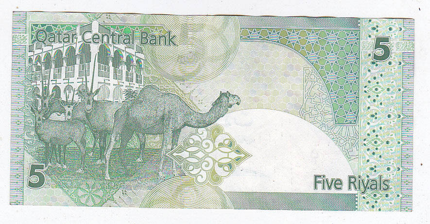 QATAR 5 RIYALS CAMELS
