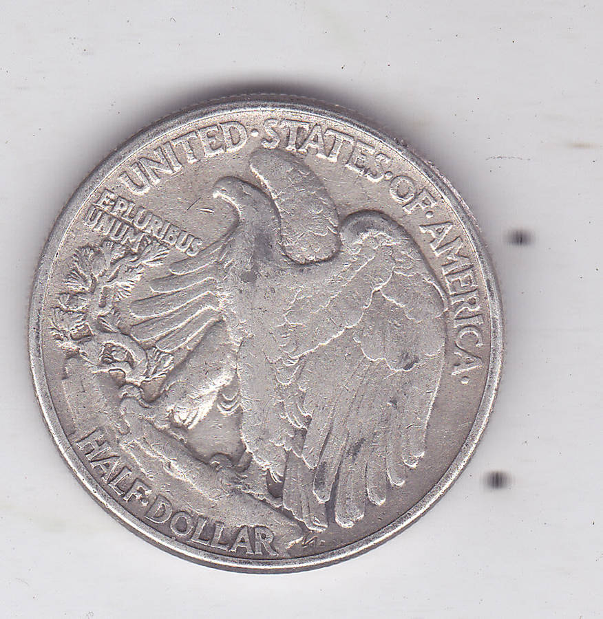 USA HALF DOLLAR 1943 .900 SILVER