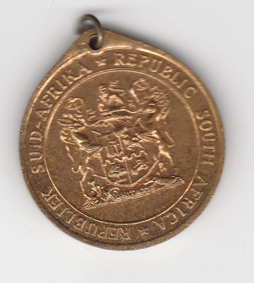 SOUTH AFRICA REPUBLIC MEDAL 1961
