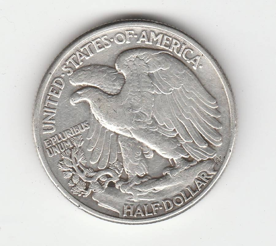 USA HALF DOLLAR 1945 SILVER