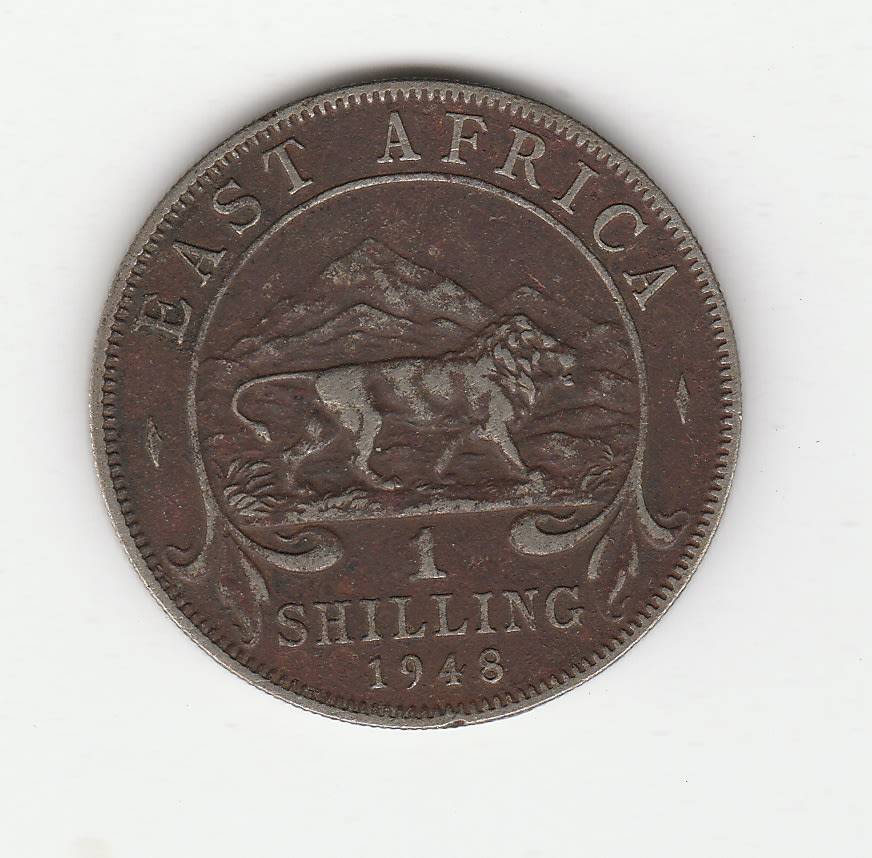 EAST AFRICA 1 SHILLING 1948