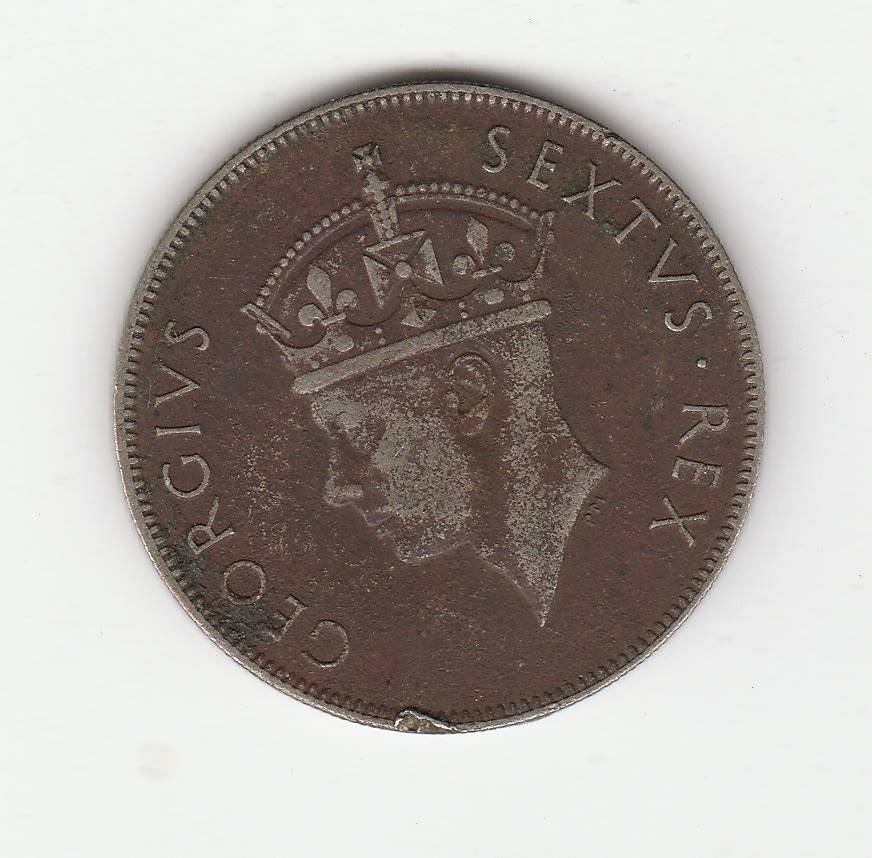 EAST AFRICA 1 SHILLING 1948