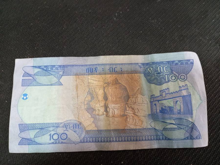 ETHIOPIA 100 BIRR 2020 HIGH GRADE NEW SERIES FV=R37.53