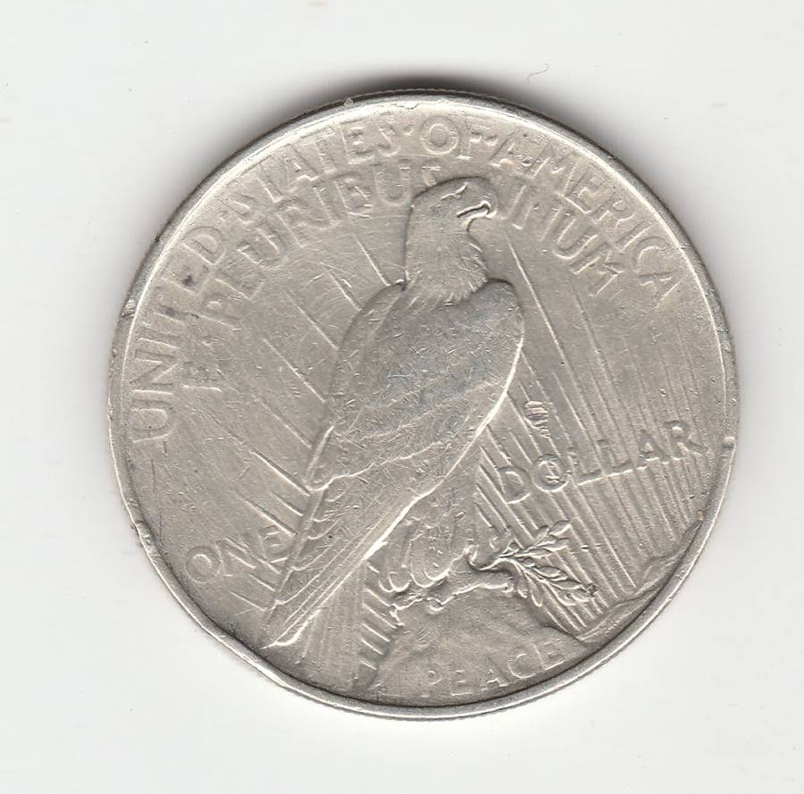 USA PEACE DOLLAR 1922