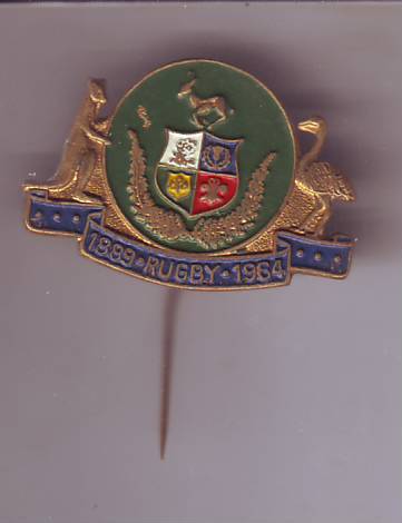 SOUTH AFRICA, AUSTRALIA, NEW ZEALAND BADGE 1889-1964