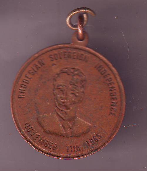 RHODESIAN SOVEREIGN INDEPENDENCE MEDAL NOVEMBER 11 1965 - MEDICAL MEDAL