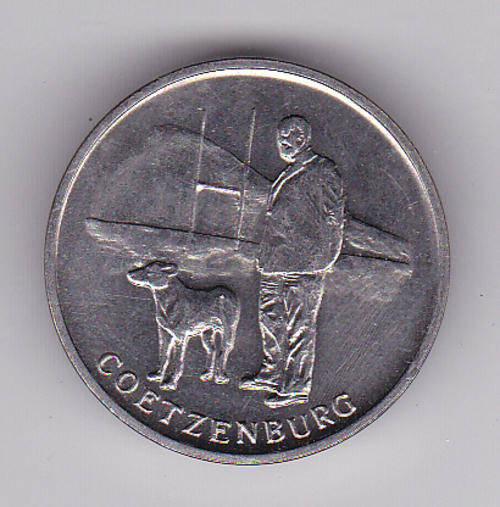 DANIE CRAVEN COETZENBURG MEDALLION- HIGH GRADE