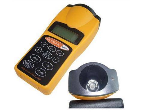 Laser Distance Measure Meter with Area & Volume Memory Functions