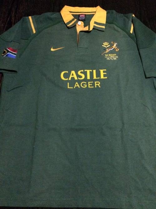 Springbok Rugby Jersey no 16 Charl Marais