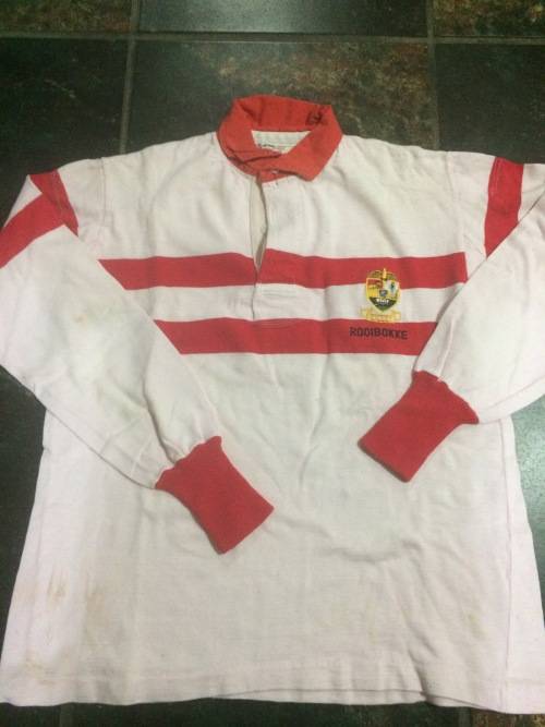 Transvaal Rooibokke Rugby Jersey no 14
