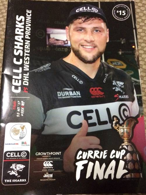 Currie Cup Final 2017 Sharks vs WP