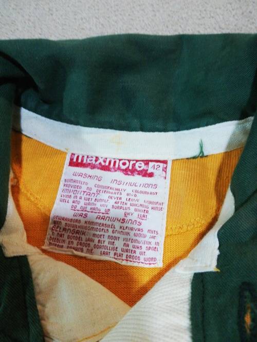 SA Schools Matchworn Rugby Jersey 1970`s no 4  Rare