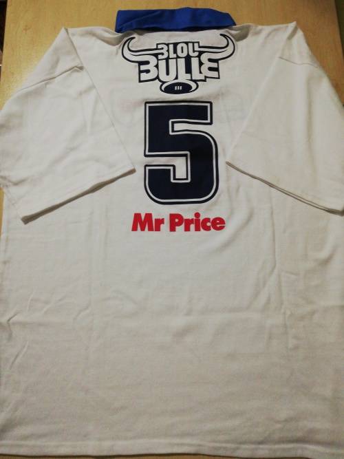 NTVL Blue Bulls Rugby Jersey no 5 Size 50