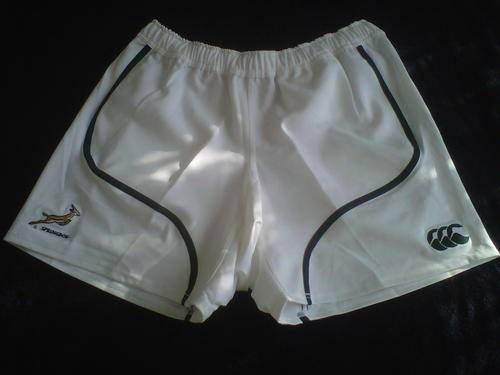 Springbok Players issue RWC 2011 Home shorts (Backs)