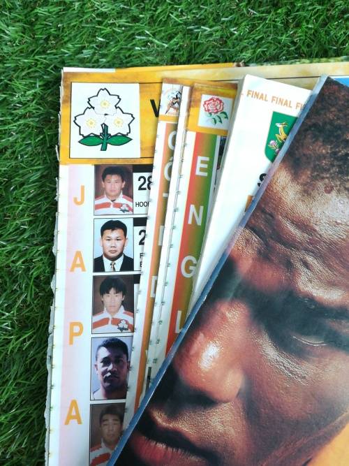 RWC 1995 Final program,no cover,pages loose