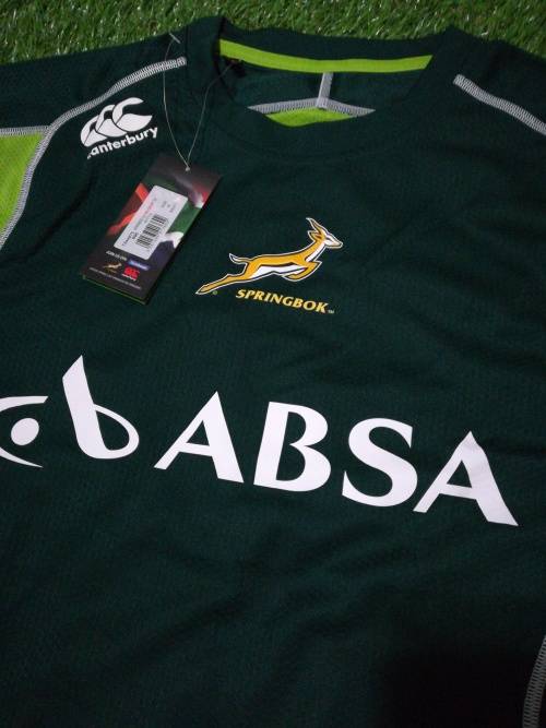 Springbok Players cut and sew dry tee size M