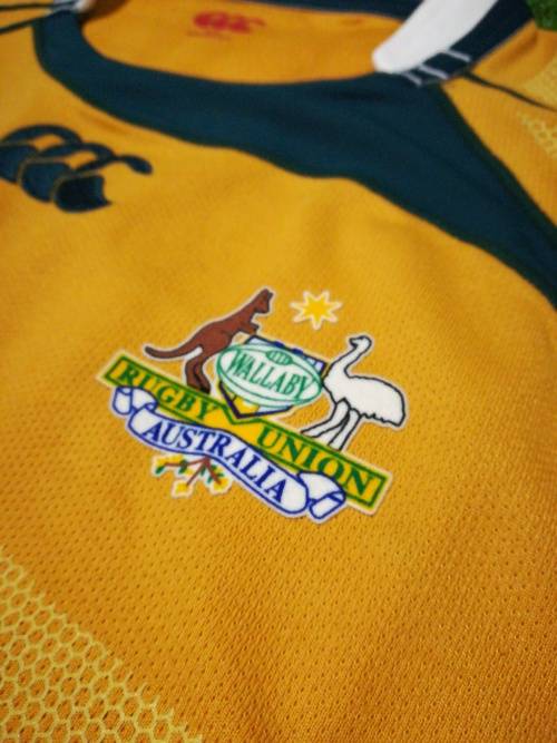 Australia Players issue RWC 2007 Jersey signed Sterling Mortlock