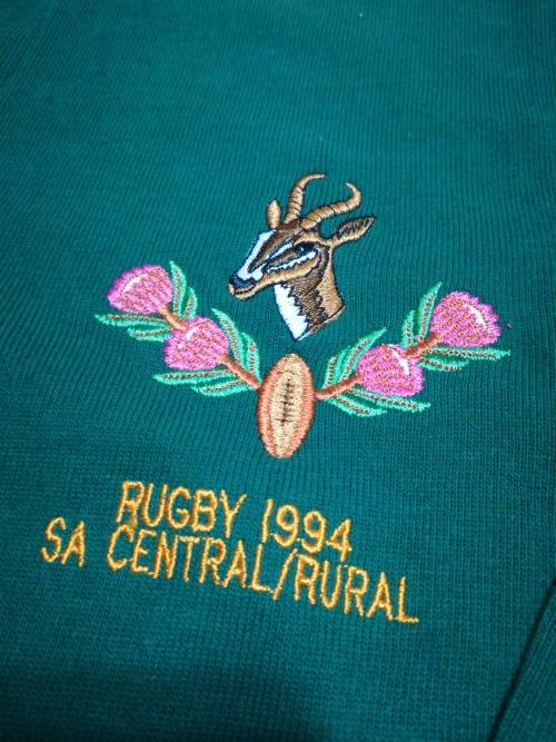 SA Central/Rural Matchworn Jersey no 12 Size 40 armpit to armpit 52cm