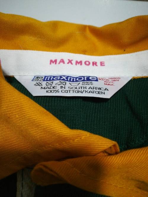 Springbok Rugby Jersey 1980's Players issue Very Rare!!! no number