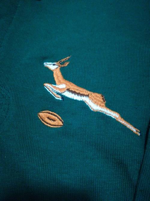 Springbok Rugby Jersey 1980's Players issue Very Rare!!! no number