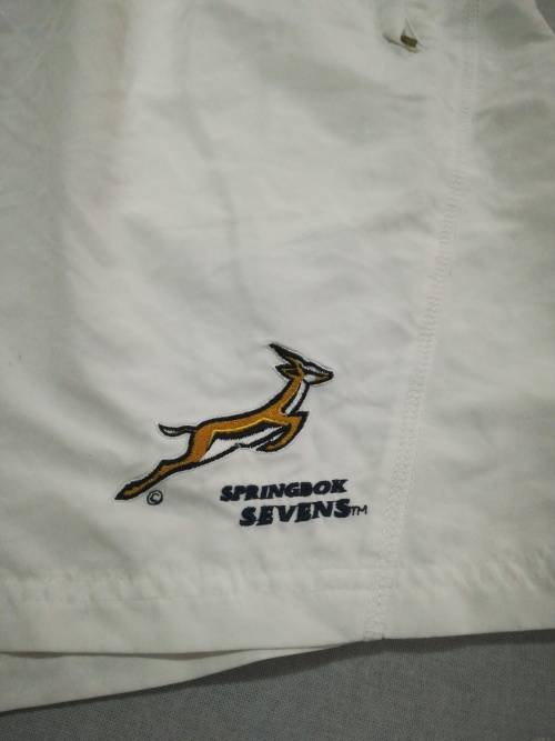 Springbok Sevens Players Lightweight Gymshorts Size XL Canterbury