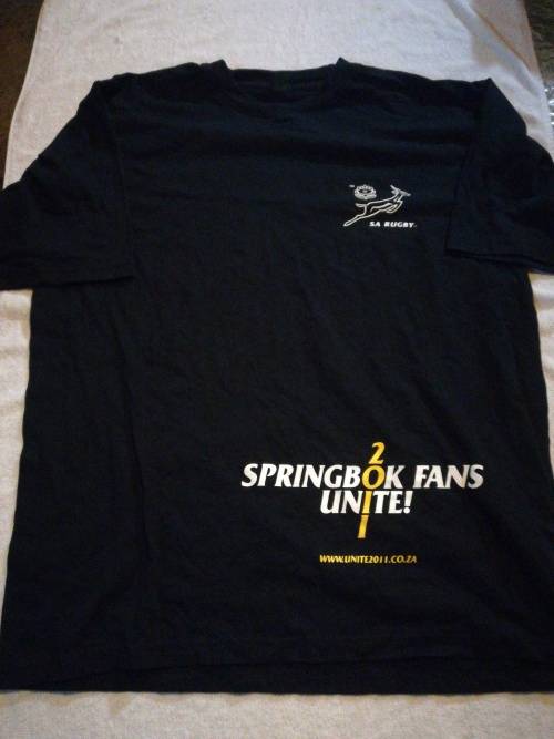 SA Rugby Tshirt Size L