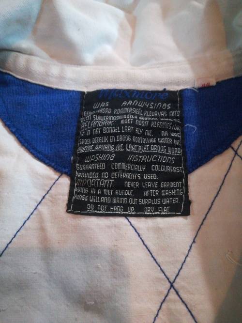 WP Vintage Rugby Jersey Maxmore size 44