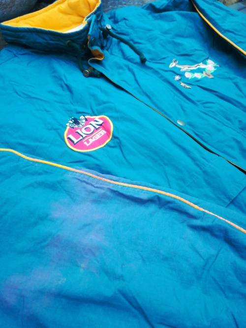 Springbok Players Bench Jacket Size L some marks on