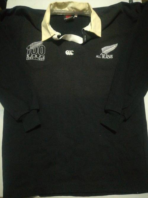All Blacks Jersey Centenary 1992 Size 40 Rare