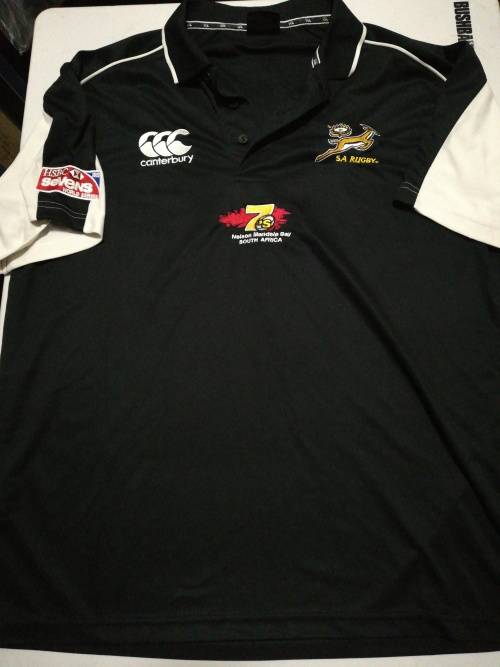 Springbok Polo Shirt Size XL Canterbury