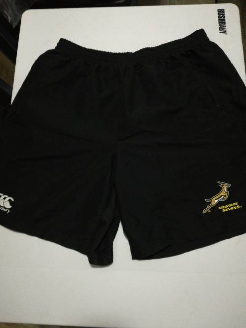 Springbok Sevens Shorts Size XL Canterbury