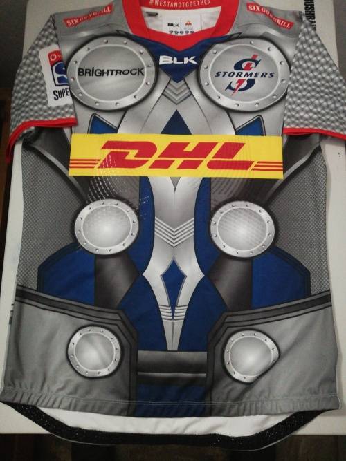 Stormers Marvel Heroes Match Jersey Size XXL no. 29