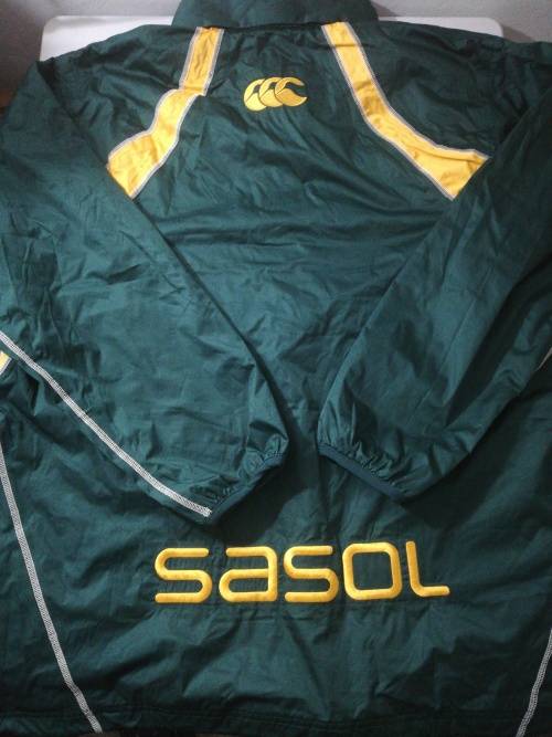 Springbok Players Elite Training Rain Jacket Size L