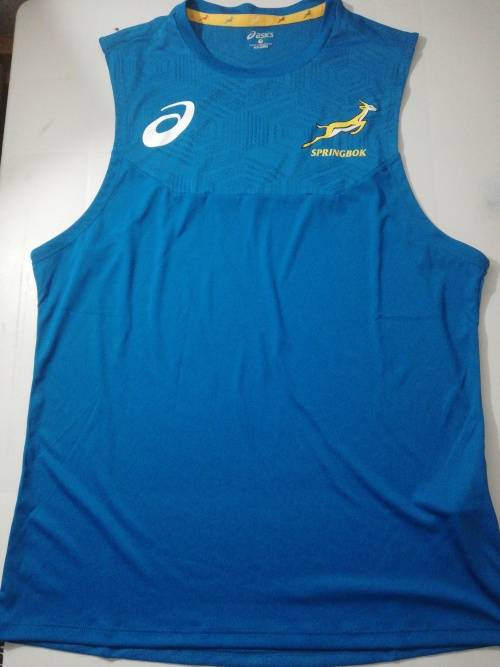 Springbok Players Gym Vest Size M