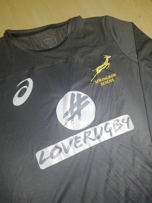 Springbok Sevens Technical Longsleeve Training Top Size M