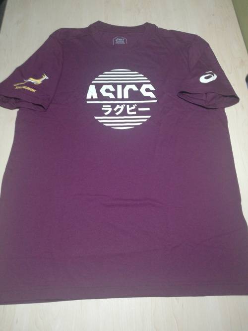 Springbok Asics Players Casual Shirt Size L