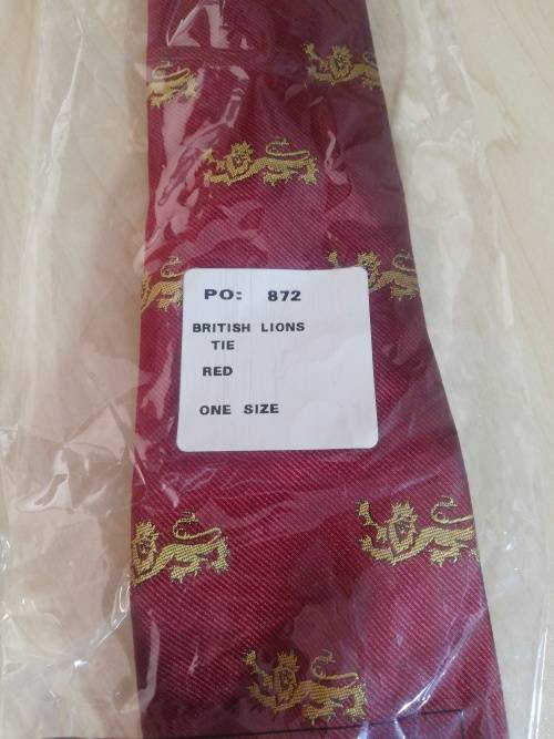 British Lions 2021 tour Tie