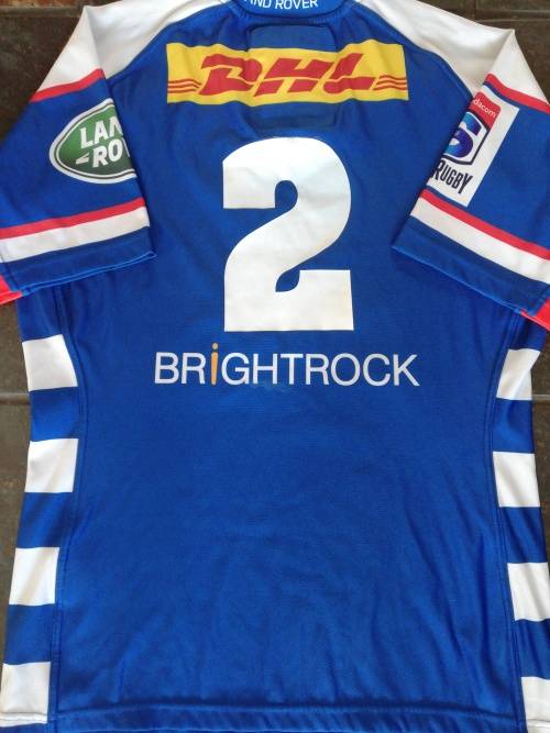 Stormers 2018 Match Jersey no 2 Size XL