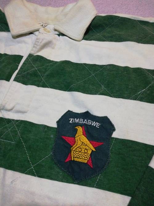 Zimbabwe Matchworn Jersey no 6 Rare!!