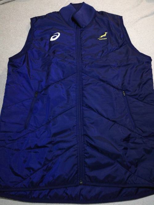 Springbok Padded Gillet Indigo Blue Size L