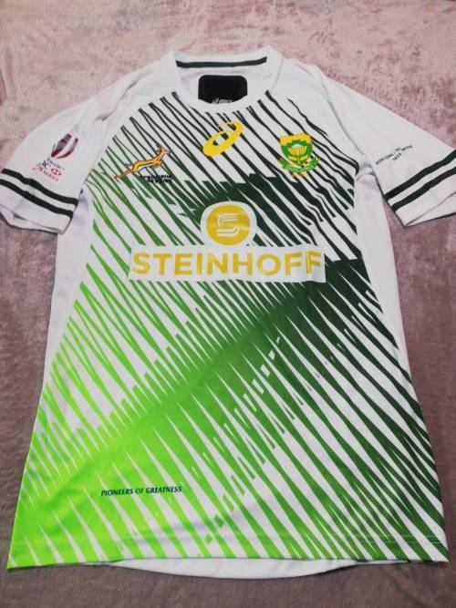 Springbok Sevens Match Jersey no 12 Size L