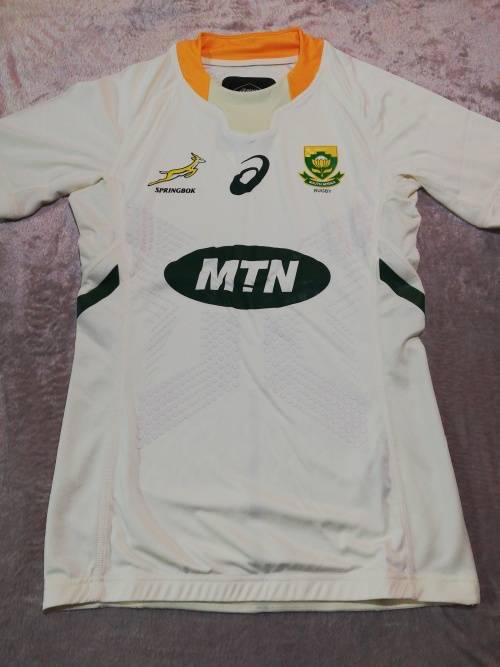 Springbok Players Issue Match Jersey Away Size XL