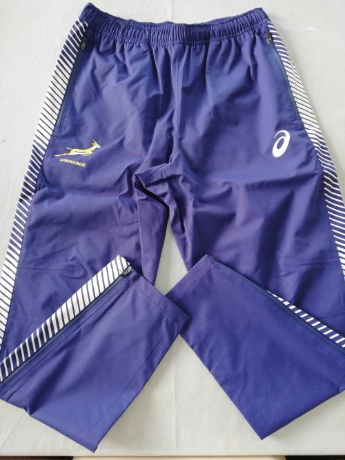 Springbok Training Pants Indigo Blue Size L