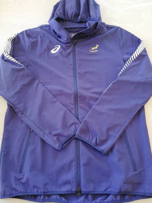 Springbok Training Jacket Indigo Blue Size L