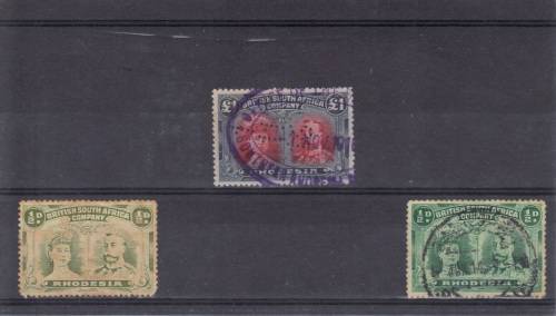 BSAC DOUBLE HEADS COLOR SHADES AND £1 SG165