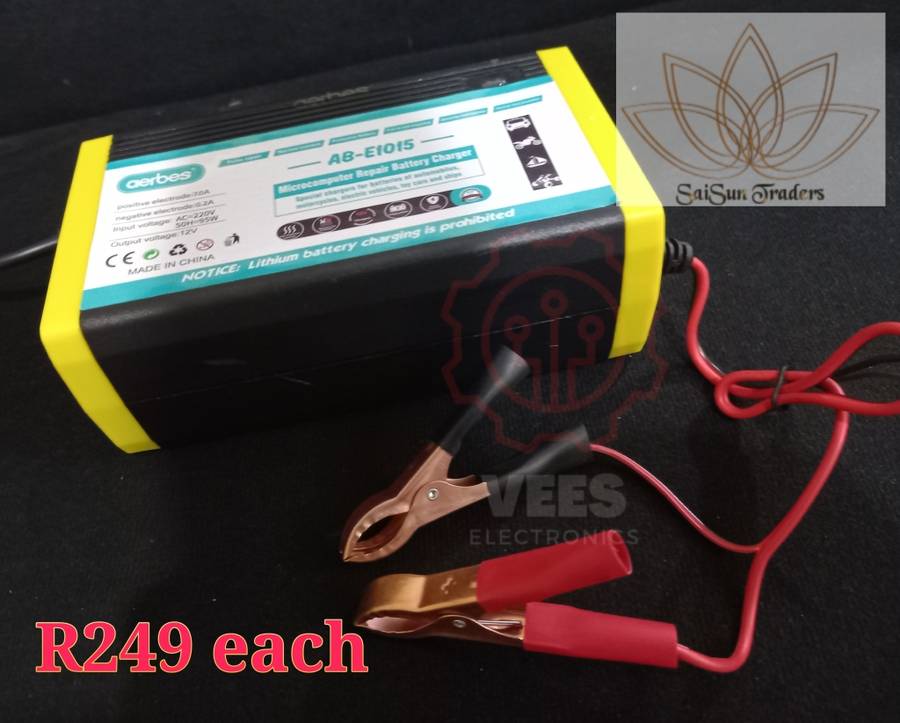 12v 7A Smart Car Battery Charger *R249