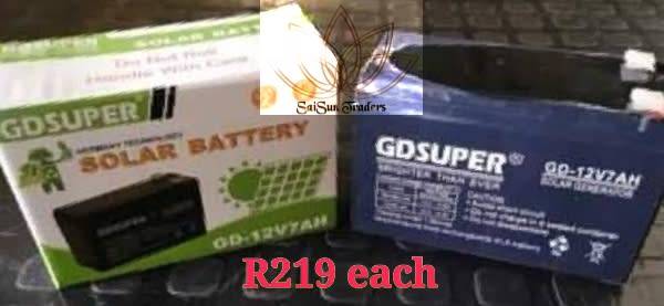 12v 7AH Rechargeable Battery *R219