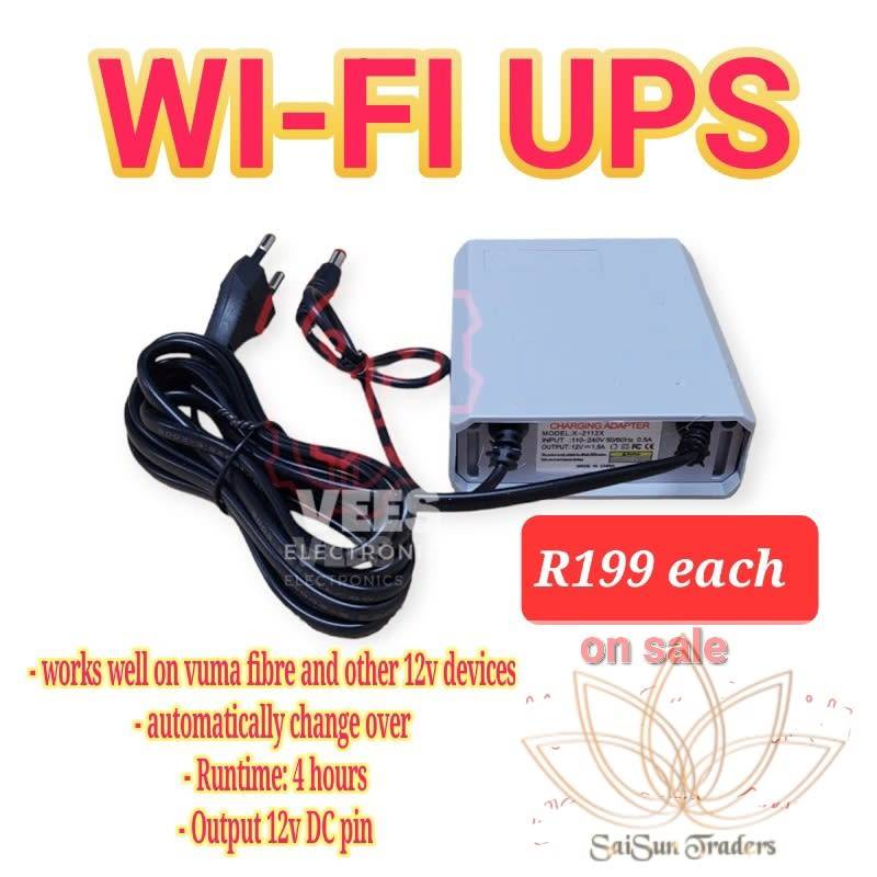 10800mAh Wi-Fi Back-up UPS *R199